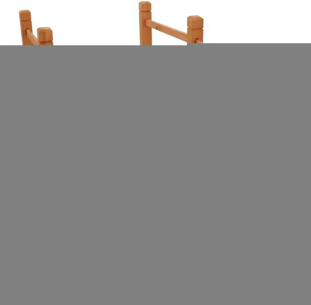 Alt view image 3 of 10 - vidaXL Garden Bridge Wooden Arc Bridge for Outdoor Pond Bridge for Backyard