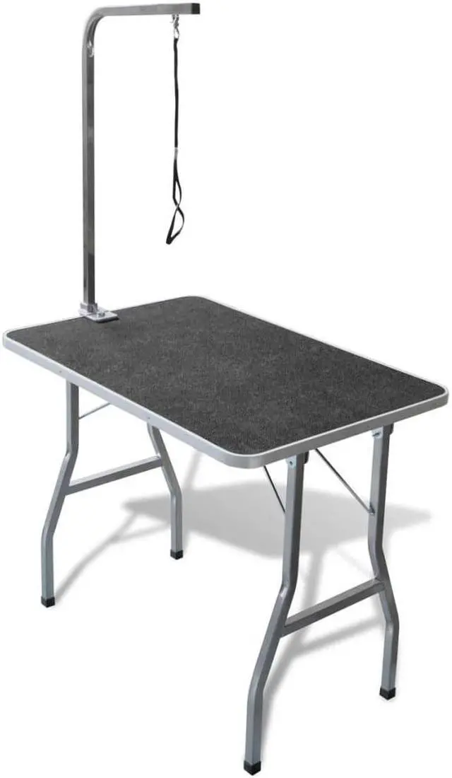 Alt view image 5 of 11 - Portable Pet Dog Grooming Table with Castors