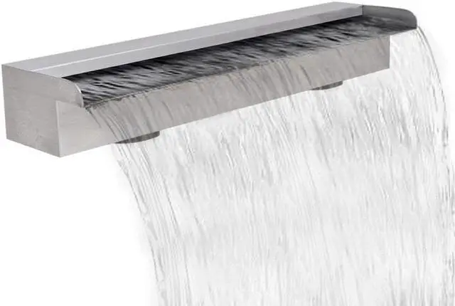 Main image of vidaXL Pool Fountain Spillway Waterfall Fountain for Garden Pond Stainless Steel