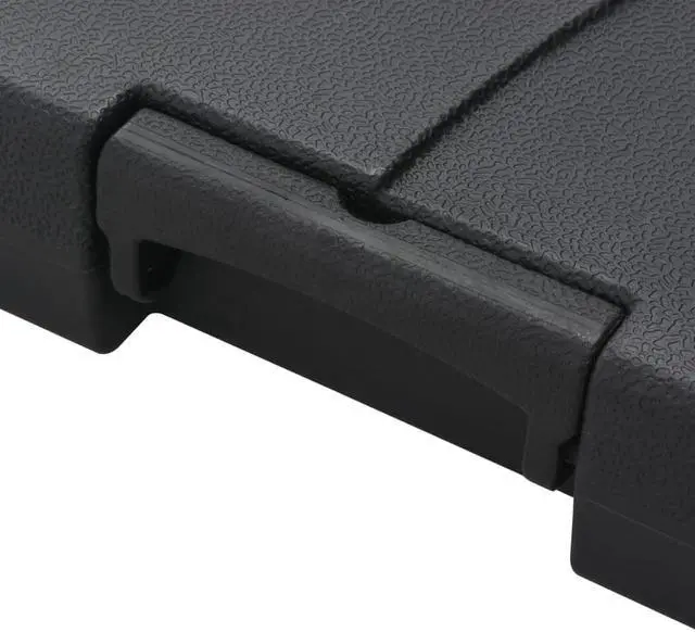 Alt view image 4 of 10 - vidaXL Umbrella Base Patio Parasol Stand Parasol Base for Garden Porch Black