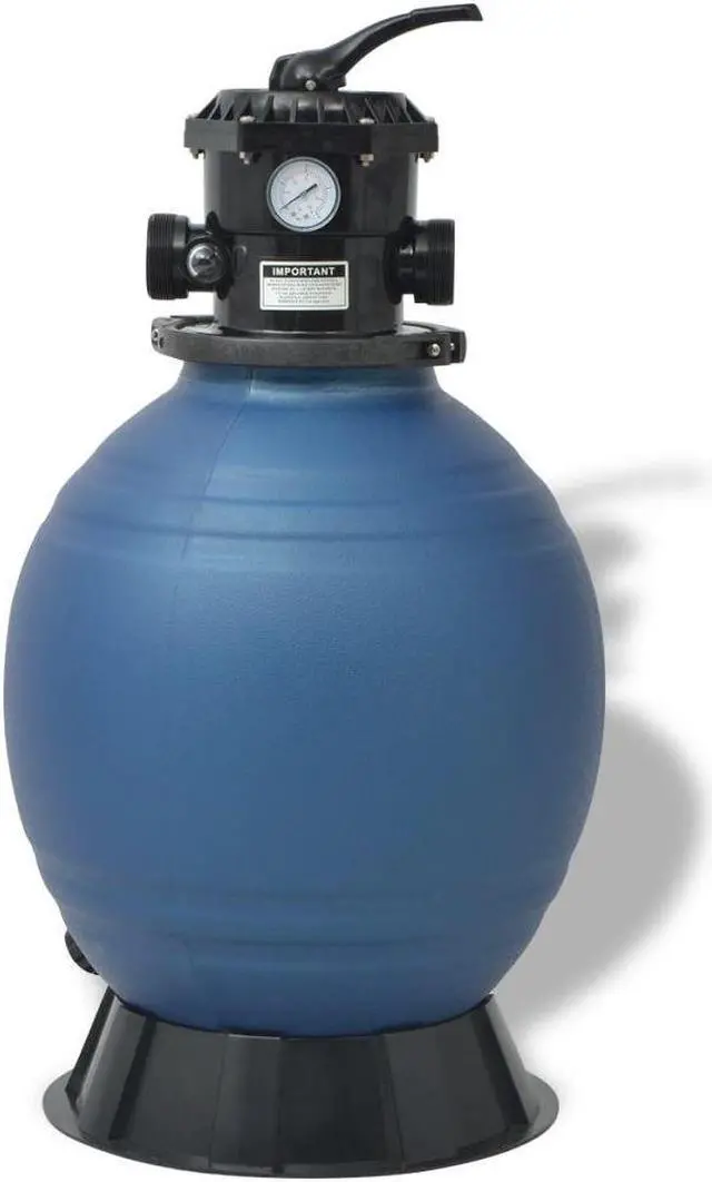 Alt view image 2 of 14 - vidaXL Pool Sand Filter Sand Filter for Above Ground Pool with 6 Position Valve
