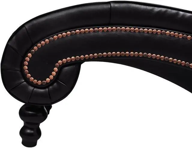 Alt view image 3 of 13 - vidaXL Chaise Longue Padded Recliner Chair Lounge Sofa Chair Brown Faux Leather