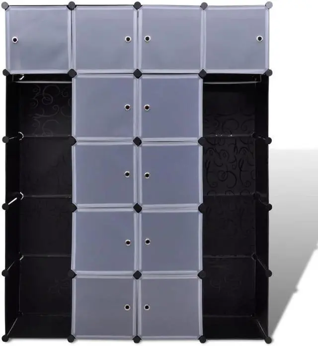 Main image of Modular Cabinet with 14 Compartments 14.6"x57.5"x71"