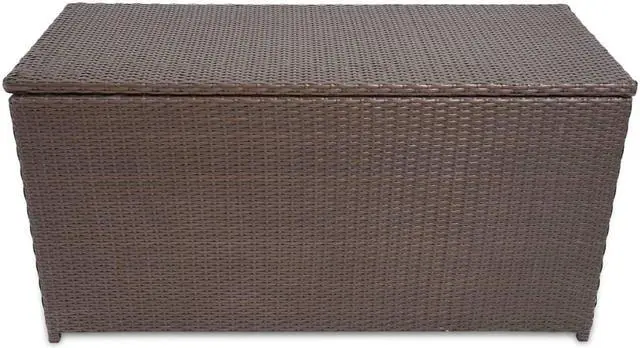 Alt view image 9 of 14 - vidaXL Outdoor Storage Box Deck Box with Lid Patio Cabinet Storage Chest Brown