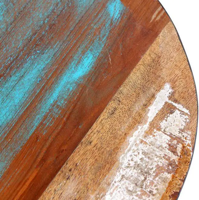 Alt view image 6 of 13 - vidaXL Storage Stool Ottoman Foot Rest Office Footstool Solid Reclaimed Wood