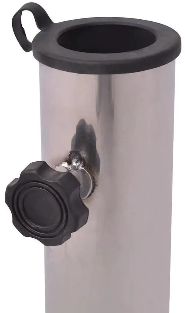 Alt view image 12 of 15 - vidaXL Patio Umbrella Stand Parasol Base for Poles of 1.5"/1.9" Umbrella Base