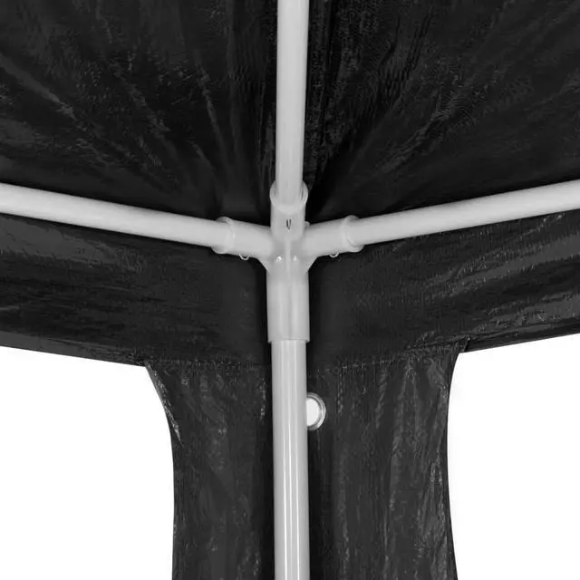 Alt view image 5 of 11 - vidaXL Party Tent Outdoor Canopy Patio Gazebo Marquee Sunshade PE Anthracite