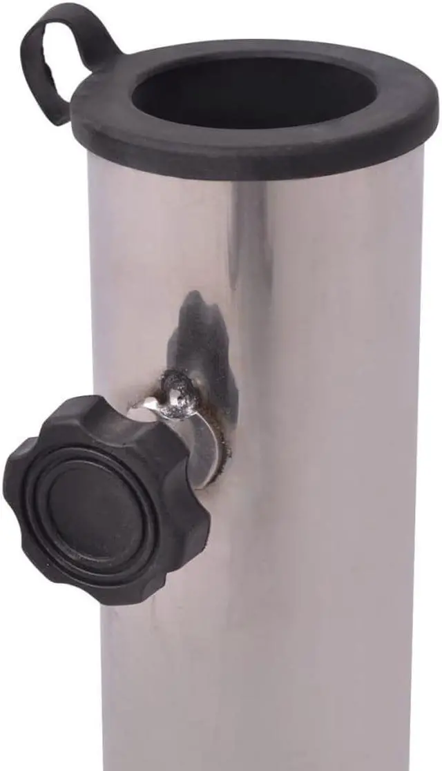 Alt view image 11 of 15 - vidaXL Patio Umbrella Stand Parasol Base for Poles of 1.5"/1.9" Umbrella Base