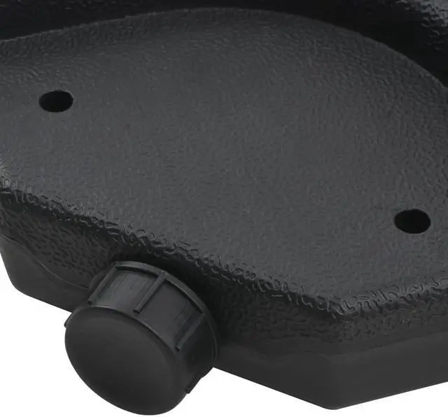 Alt view image 3 of 10 - vidaXL Umbrella Base Patio Parasol Stand Parasol Base for Garden Porch Black