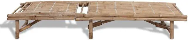 Alt view image 3 of 11 - vidaXL Patio Lounge Chair Outdoor Sunbed Folding Sunlounger Solid Acacia Wood