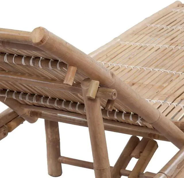 Alt view image 4 of 11 - vidaXL Patio Lounge Chair Outdoor Sunbed Folding Sunlounger Solid Acacia Wood
