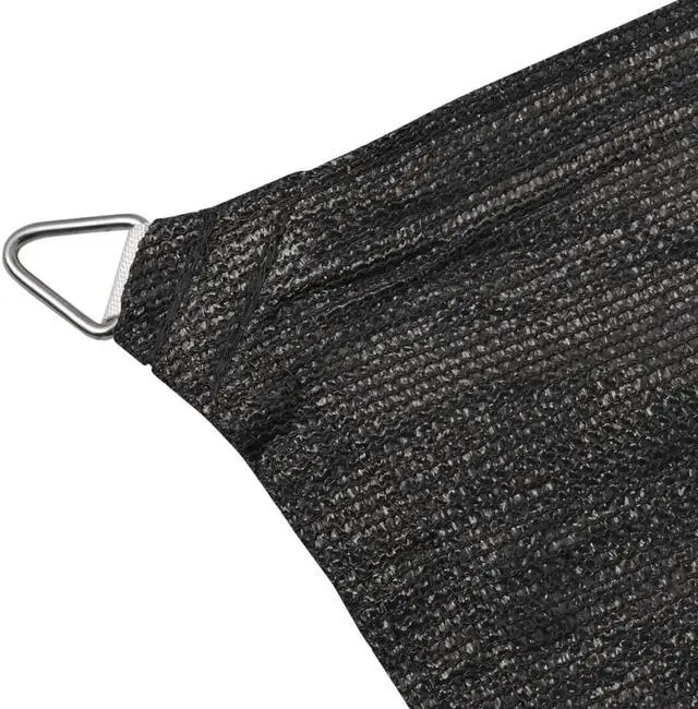 Alt view image 3 of 14 - vidaXL Sun Shade Sail Patio Sun Screen with Fasteners Shade Canopy Anthracite