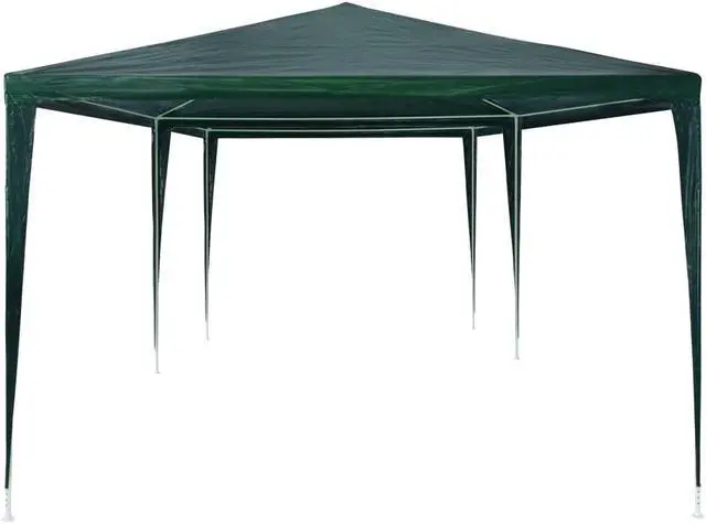 Alt view image 3 of 11 - vidaXL Party Tent Outdoor Canopy Tent Patio Gazebo Marquee Sunshade PE Green