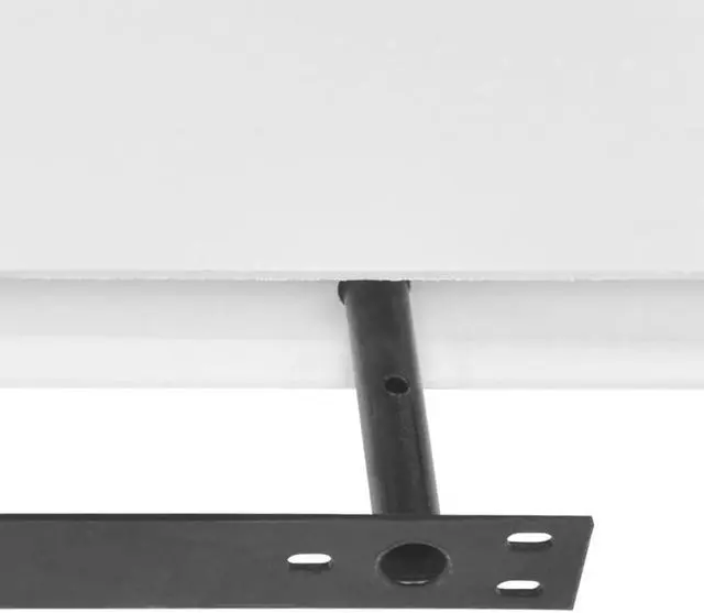 Alt view image 3 of 11 - vidaXL Wall Shelves Floating Shelves Wall Display Shelves 2 Pcs White MDF