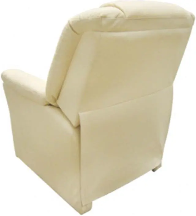 Alt view image 6 of 7 - vidaXL Electric Massage Chair Cream Artificial Leather