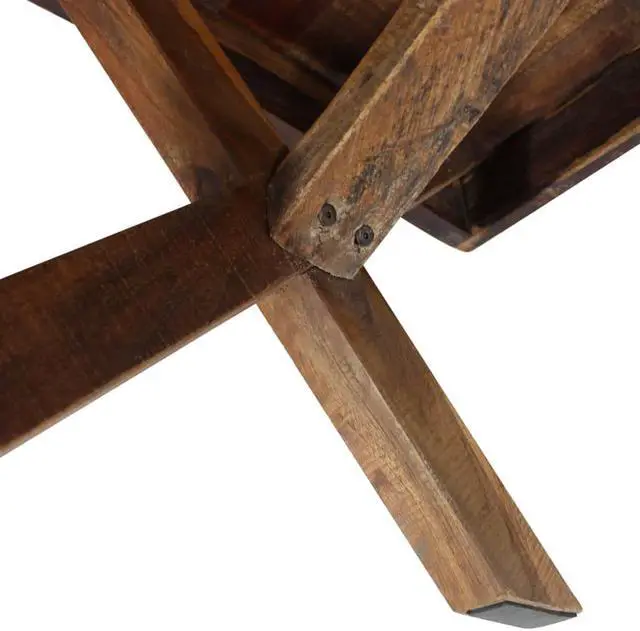 Alt view image 5 of 14 - vidaXL Coffee Table End Sofa Table Living Room Furniture Mixed Recycled Wood
