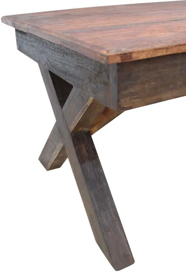 Alt view image 3 of 14 - vidaXL Coffee Table End Sofa Table Living Room Furniture Mixed Recycled Wood
