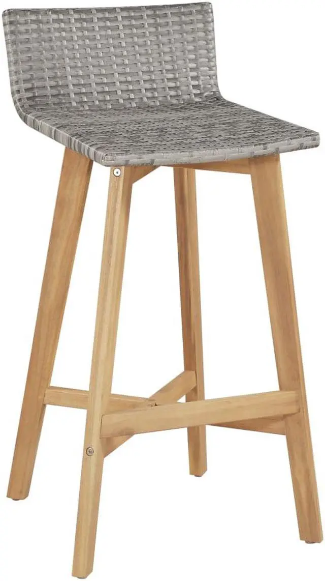 Alt view image 2 of 10 - vidaXL Patio Chairs 4 Pcs Outdoor Patio Chair Cotton Rope and Steel Black