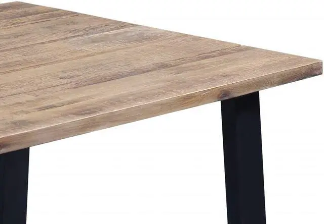 Alt view image 20 of 20 - vidaXL Dining Table Kitchen Table Wooden Dining Room Table Solid Acacia Wood