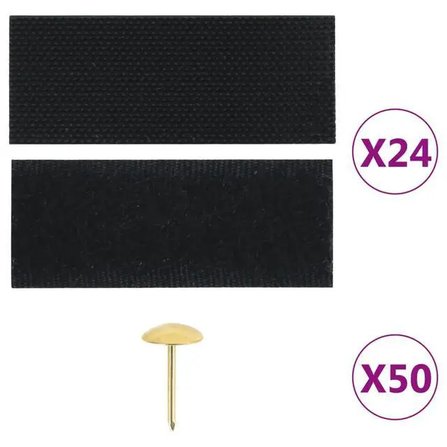 Alt view image 10 of 10 - vidaXL Insect Door Curtains 2 pcs 82.7"x39.4" Magnet Black