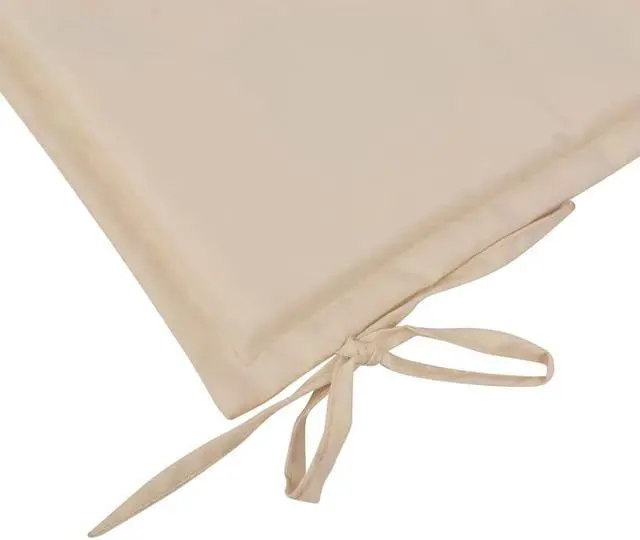 Alt view image 4 of 12 - vidaXL Bench Cushion Water Repellent Garden Seat Cushion Cream Oxford Fabric