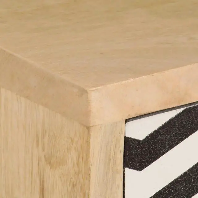 Alt view image 2 of 14 - vidaXL TV Stand TV Unit Sideboard TV Console Media Cabinet Solid Mango Wood