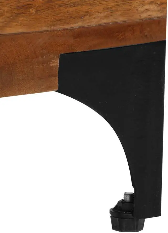 Alt view image 7 of 11 - vidaXL TV Stand Monitor Stand Desktop Stand Console Unit Solid Reclaimed Wood