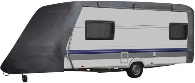 Alt view image 4 of 9 - vidaXL Caravan Cover Gray M