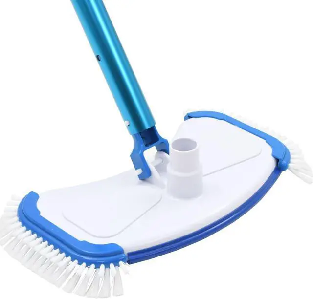 Alt view image 4 of 10 - vidaXL Pool Cleaning Kit Pool Maintenance Kit Care Kit Vacuum Skimmer 9 Piece