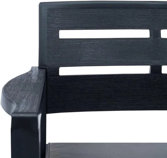Alt view image 6 of 11 - vidaXL Patio Chair Patio Adirondack Chair for Outdoor Porch Garden Wood Gray