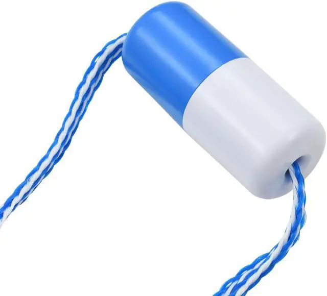 Alt view image 7 of 13 - vidaXL Pool Rope Divider Swimming Pool Rope with 9 Floats and 2 Hooks 6.4'