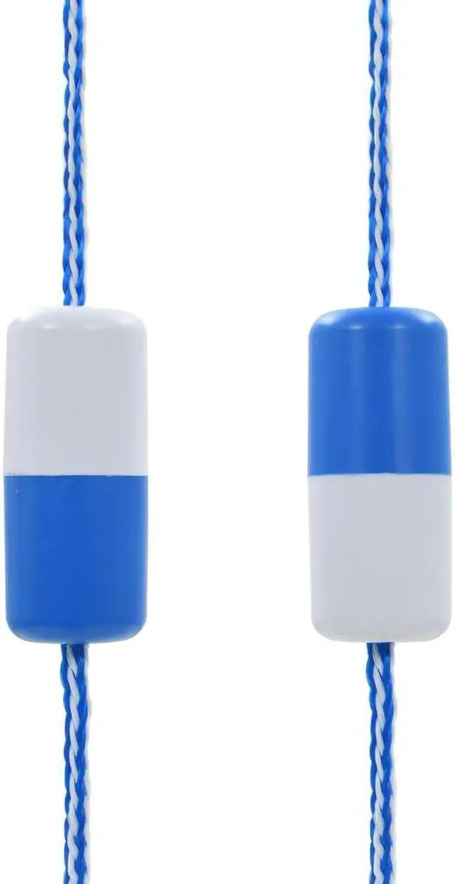 Alt view image 6 of 13 - vidaXL Pool Rope Divider Swimming Pool Rope with 9 Floats and 2 Hooks 6.4'