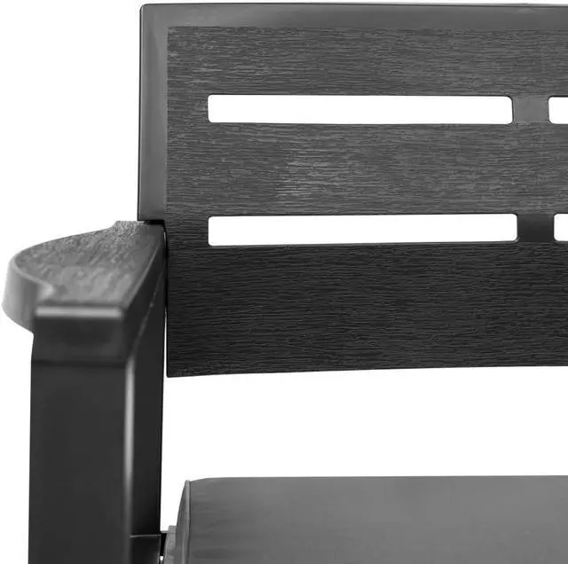 Alt view image 5 of 11 - vidaXL Patio Storage Box Deck Box with Lid Outdoor Garden Cabinet Anthracite