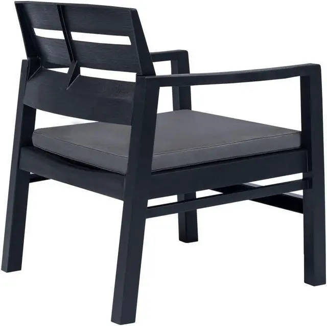 Alt view image 5 of 11 - vidaXL Patio Chair Patio Adirondack Chair for Outdoor Porch Garden Wood Gray