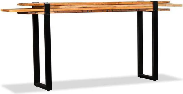 Alt view image 2 of 15 - vidaXL Coffee Table Sofa End Table Accent Side Table Solid Wood Reclaimed