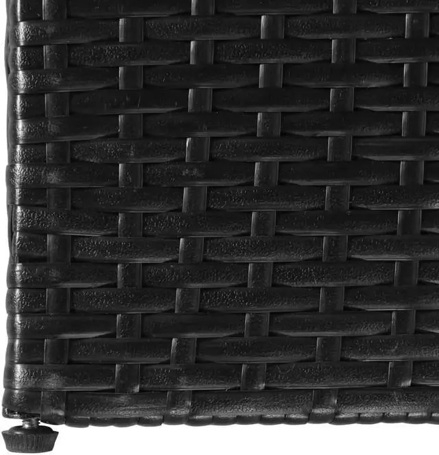 Alt view image 11 of 14 - vidaXL Outdoor Storage Deck Box Chest for Patio Cushions Garden Tools Black