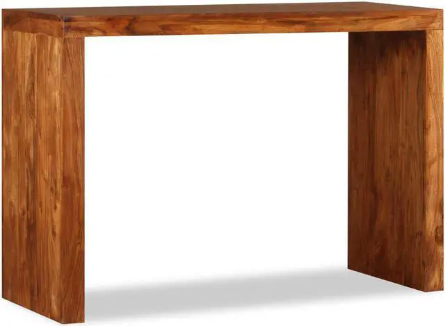 Main image of vidaXL Solid Wood with Honey Finish Console Table 43.3" Accent End Stand