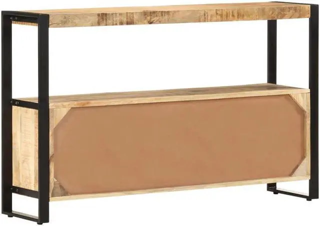 Alt view image 15 of 16 - vidaXL Solid Mango Wood Side Cabinet Sideboard Storage Stand End Table Buffet