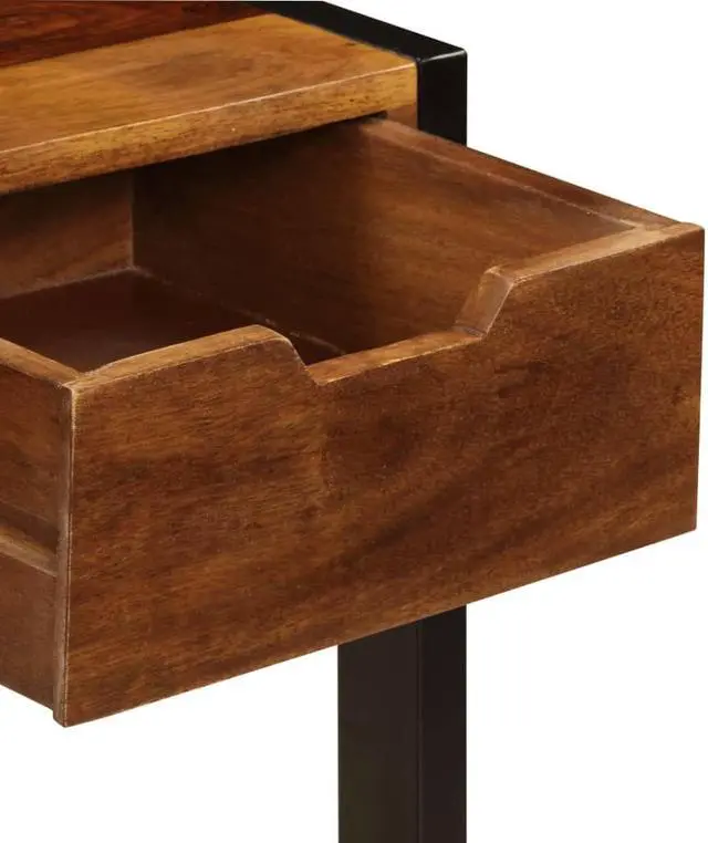 Alt view image 7 of 11 - vidaXL Sideboard Acacia wood color