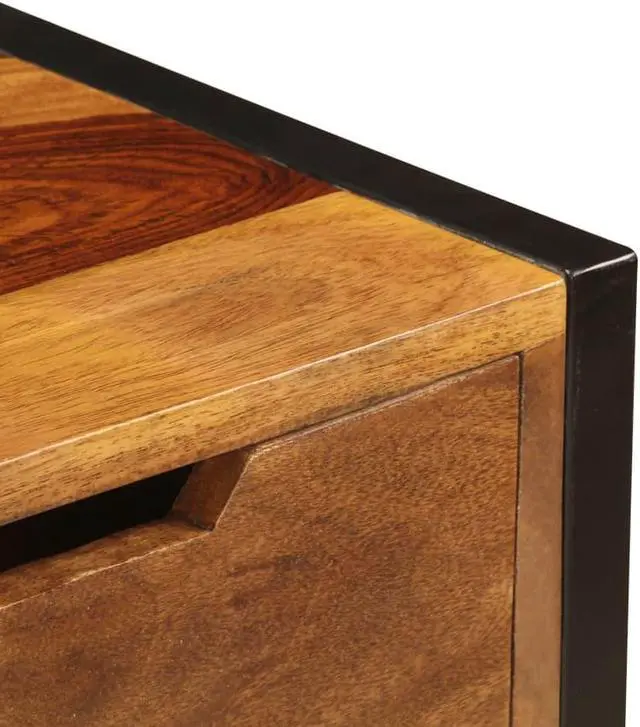 Alt view image 6 of 11 - vidaXL Sideboard Acacia wood color