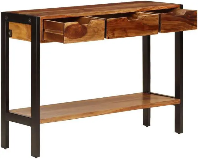 Alt view image 4 of 11 - vidaXL Sideboard Acacia wood color
