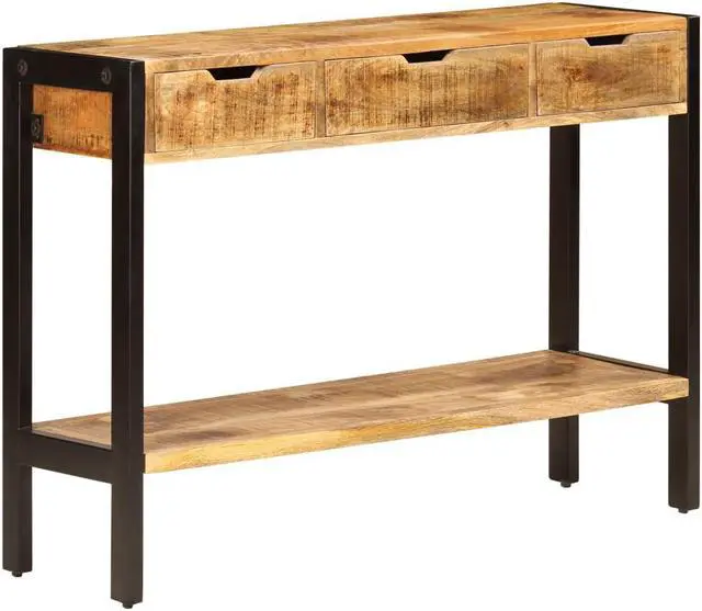 Main image of vidaXL Sideboard with Drawers Console Table Cabinet with Shelf Solid Wood Mango