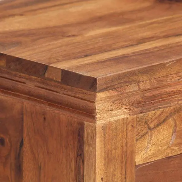 Alt view image 5 of 12 - vidaXL Sideboard Cabinet Storage Sideboard for Living Room Solid Acacia Wood