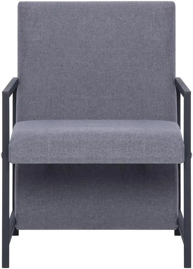 Alt view image 4 of 7 - vidaXL Armchair Wingback Recliner Chair with Padded Seat Cushion Cream Fabric