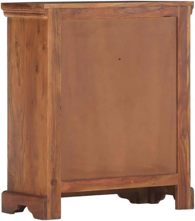 Alt view image 12 of 12 - vidaXL Sideboard Cabinet Storage Sideboard for Living Room Solid Acacia Wood