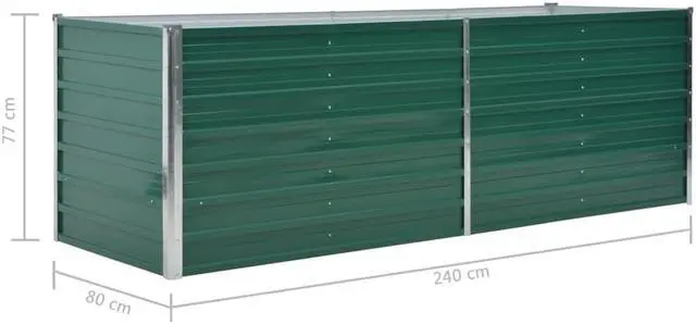 Alt view image 16 of 16 - vidaXL Planter Flower Box with Arch Trellis Raised Bed Planter Solid Firwood