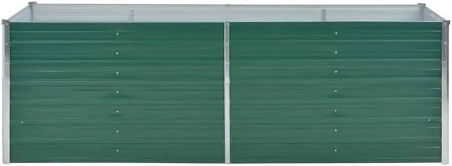 Alt view image 13 of 16 - vidaXL Planter Flower Box with Arch Trellis Raised Bed Planter Solid Firwood