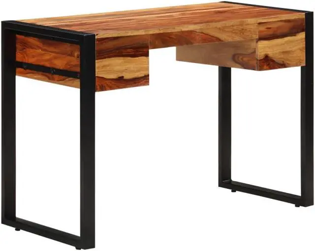 Alt view image 4 of 11 - vidaXL Corner Desk L-Shaped Computer Desk Home Office Desk Writing Table Black