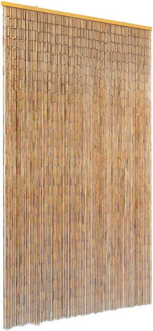 Main image of vidaXL Insect Door Curtain Bamboo 39.4"x78.7" Anti Mosquito Protector Screen