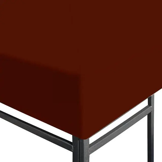 Alt view image 8 of 10 - vidaXL Gazebo Top Cover 9.1 oz/yd 9.8'x13.1' Terracota